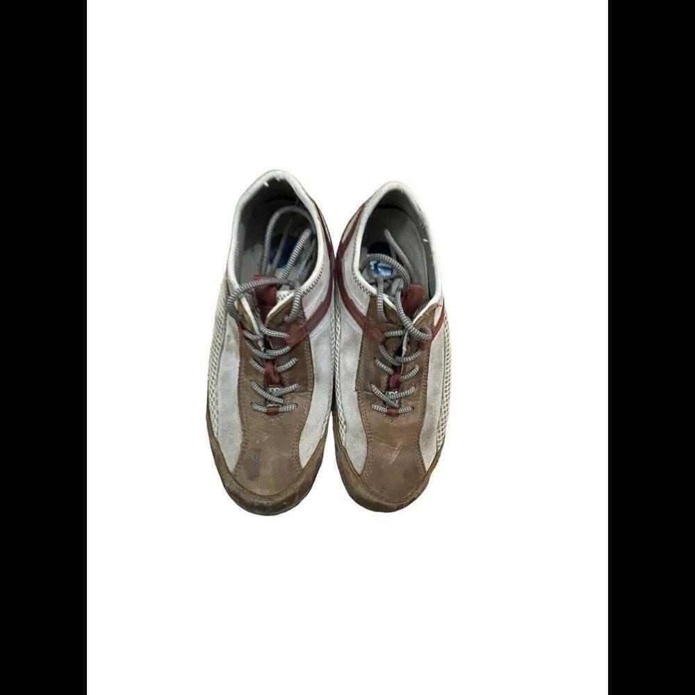 Bass&CO. Men's Tom Lace Up Synthetic Leather Casual Shoes Brown Size 9 1/2